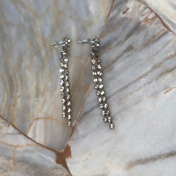 Beautiful Sparkly Crystal Earrings - Picture 2 of 5